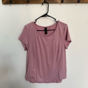 Yogalicious Mauve Short Sleeve Tee